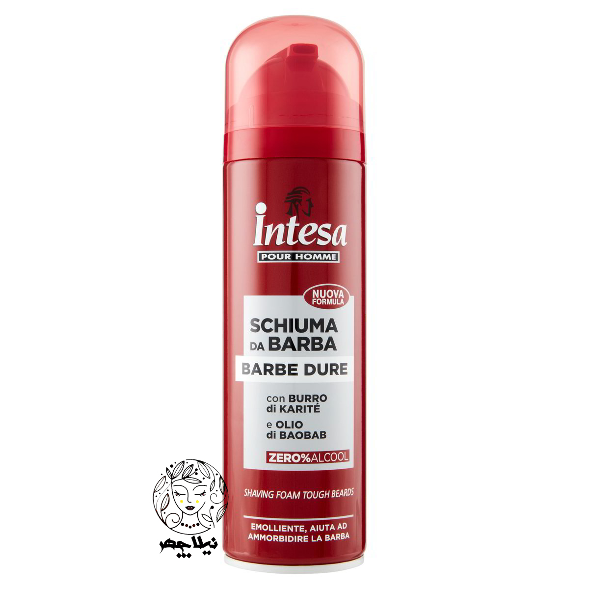 فوم اصلاح بدون الکل اینتسا Intesa مدل Barbe Dure حجم 300 میل